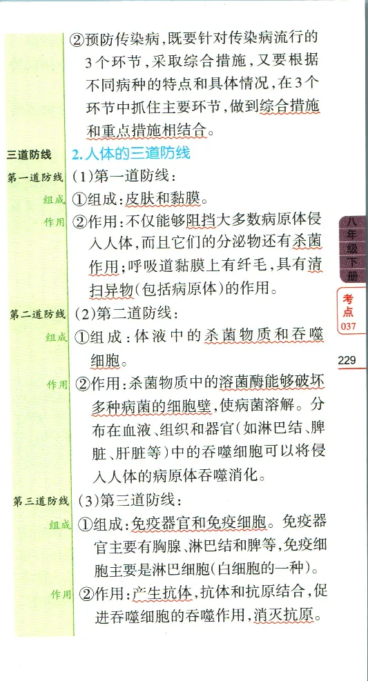 加分宝初中生物考点清单_中考押题2026《中考押题》系列（9科全套实时更新中）_中考9科加分宝