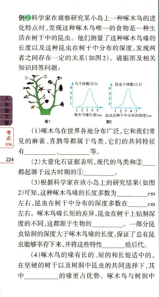 加分宝初中生物考点清单_中考押题2026《中考押题》系列（9科全套实时更新中）_中考9科加分宝