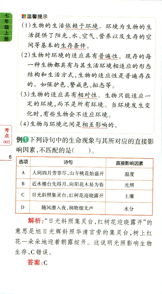加分宝初中生物考点清单_中考押题2026《中考押题》系列（9科全套实时更新中）_中考9科加分宝