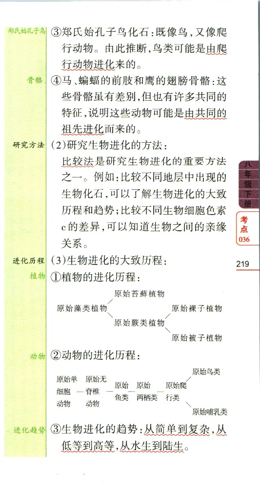 加分宝初中生物考点清单_中考押题2026《中考押题》系列（9科全套实时更新中）_中考9科加分宝