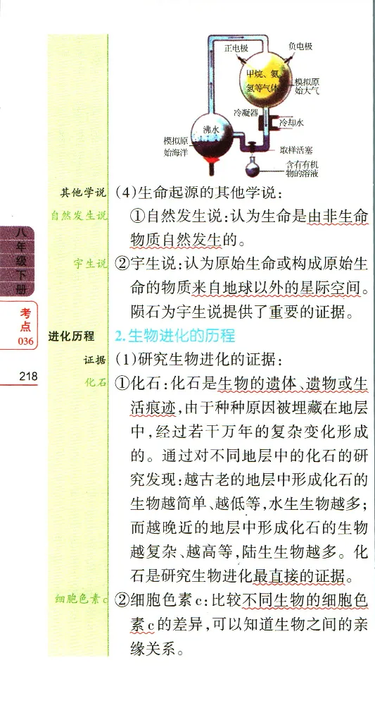 加分宝初中生物考点清单_中考押题2026《中考押题》系列（9科全套实时更新中）_中考9科加分宝