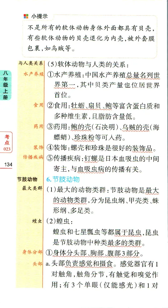 加分宝初中生物考点清单_中考押题2026《中考押题》系列（9科全套实时更新中）_中考9科加分宝