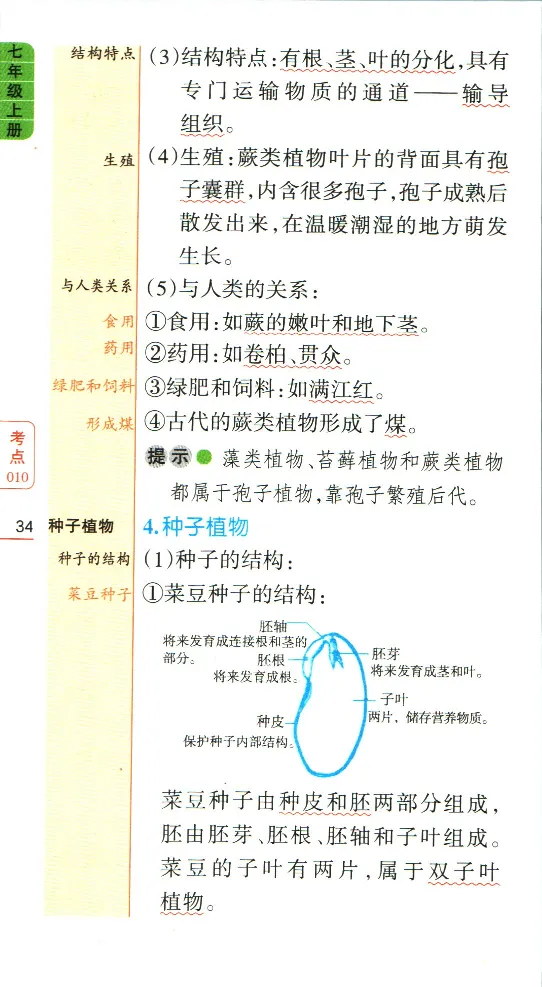 加分宝初中生物考点清单_中考押题2026《中考押题》系列（9科全套实时更新中）_中考9科加分宝
