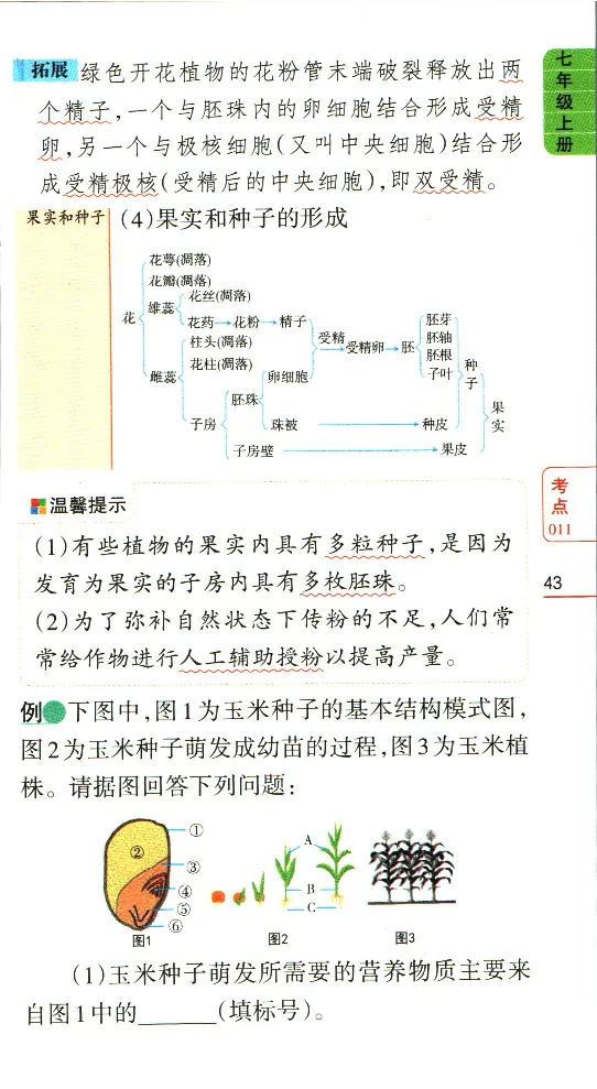 加分宝初中生物考点清单_中考押题2026《中考押题》系列（9科全套实时更新中）_中考9科加分宝