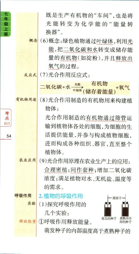 加分宝初中生物考点清单_中考押题2026《中考押题》系列（9科全套实时更新中）_中考9科加分宝