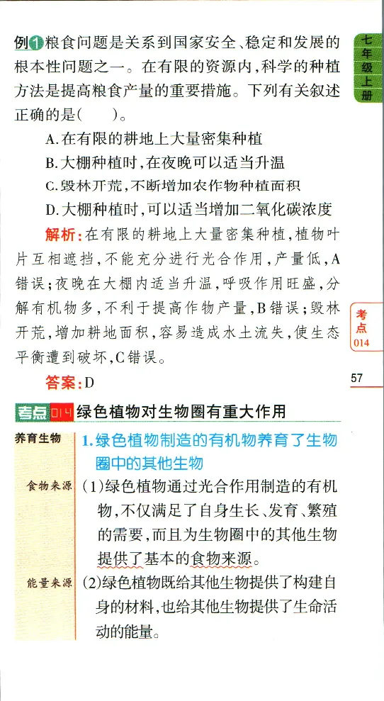 加分宝初中生物考点清单_中考押题2026《中考押题》系列（9科全套实时更新中）_中考9科加分宝