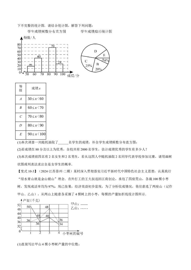 专题25.1概率初步（十大题型）（举一反三）（人教版）（学生版）_人教版数学九年级上册_版本二_九年级数学上册（人教版）_母题专项-U66_2025版