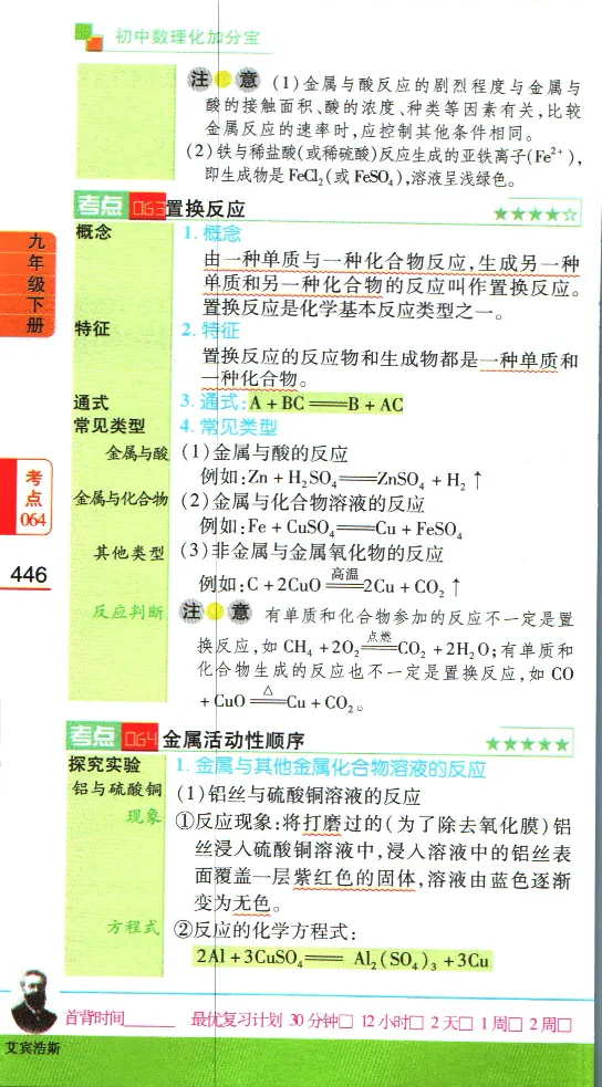 加分宝初中数理化考点清单_中考押题2026《中考押题》系列（9科全套实时更新中）_中考9科加分宝