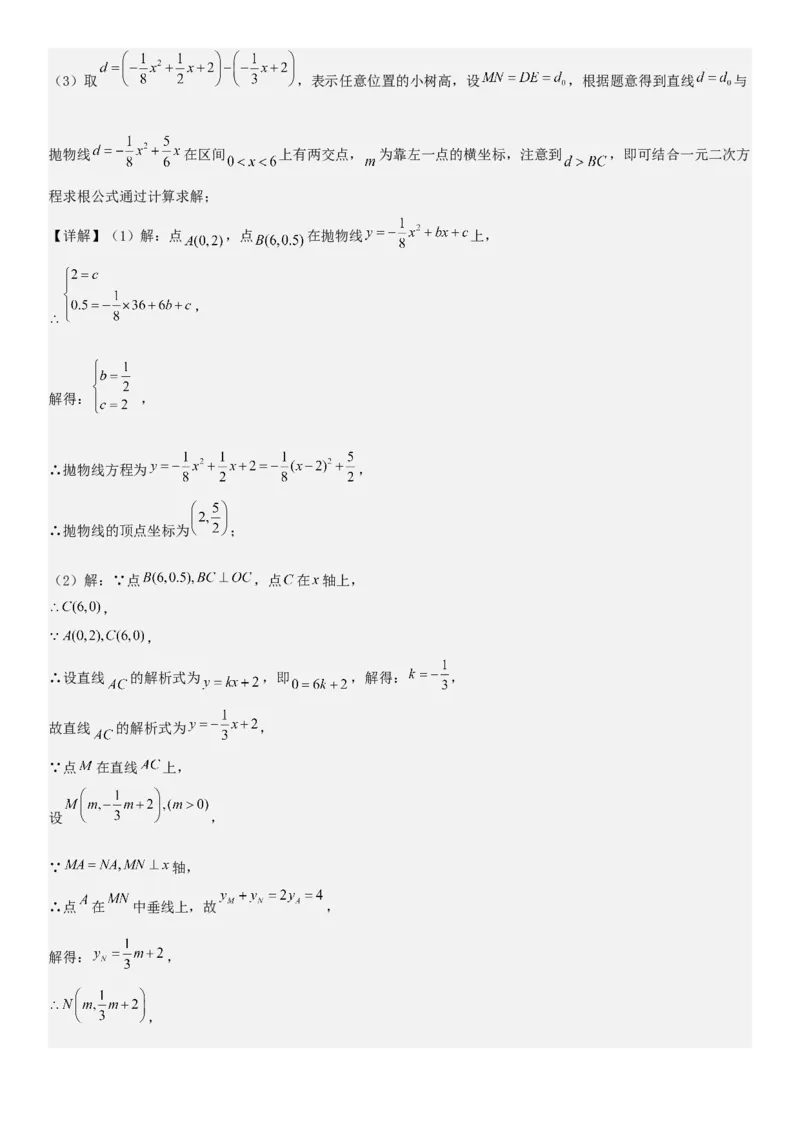 专题强化01：二次函数的实际应用解答题教师版_人教版数学九年级上册_版本二_九年级数学上册（人教版）_考点题型技巧高分突破-U360_2026版