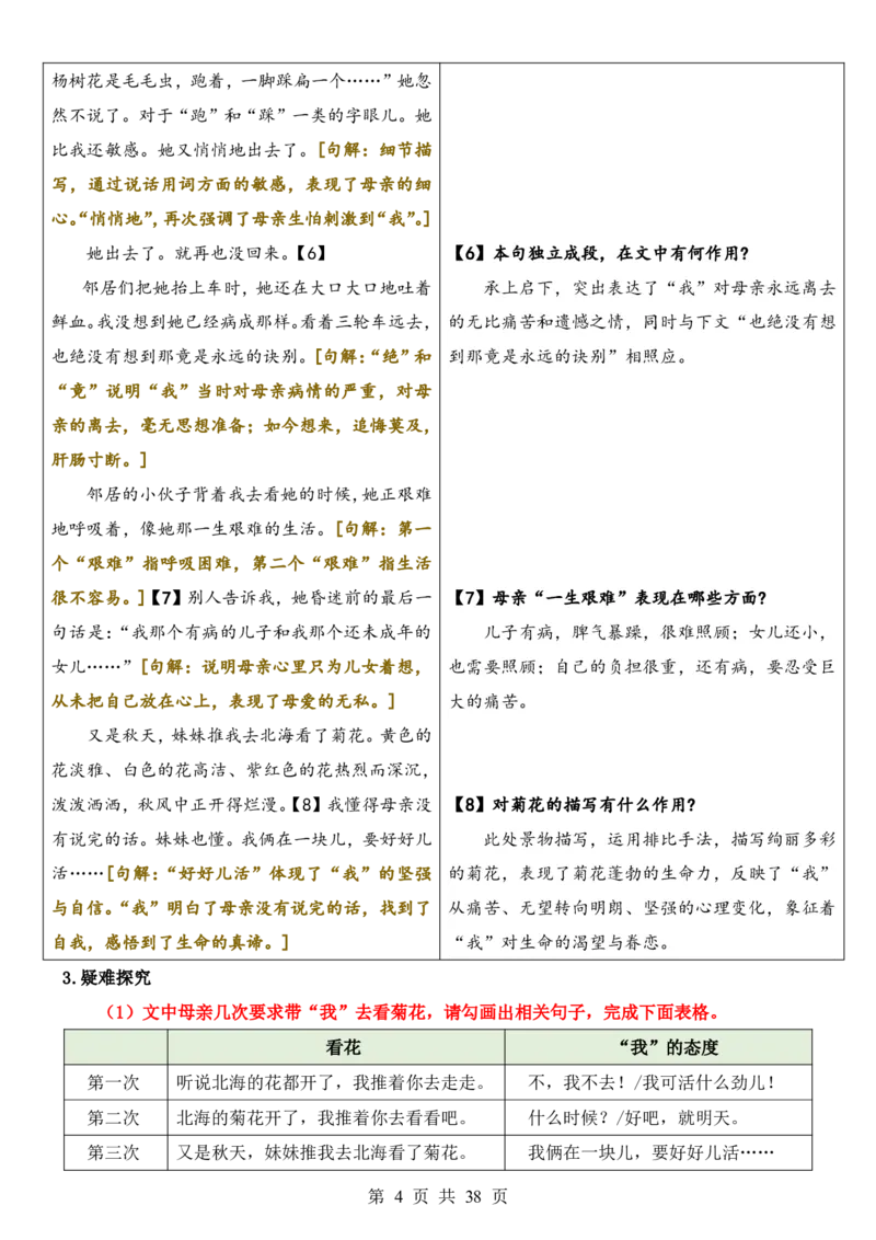 六升七语文暑假衔接专题1-40（新）_六升七暑假衔接