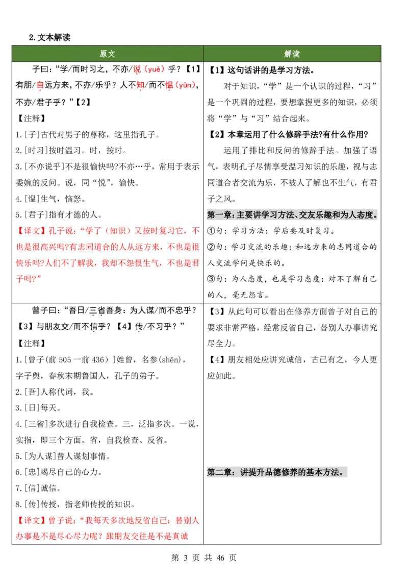 六升七语文暑假衔接专题1-40（新）_六升七暑假衔接
