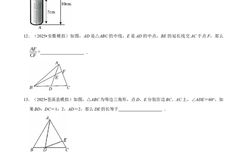 图形的相似_中考押题2026《中考押题》系列（9科全套实时更新中）_2026版中考《菁优系列》趋势分析+押题密卷+抢分秘籍+模拟考试_0022026年菁优中考数学趋势分析汇编_考点篇