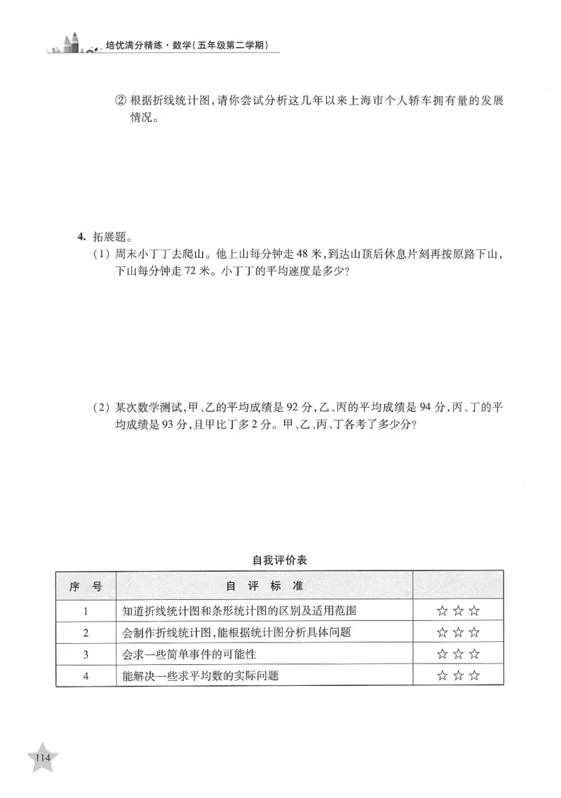 交大之星-培优满分精练-数学-5年级第2学期_2026春小学教辅大合集_20-26春《交大之星》系列_交大之星-培优满分精练3-5年级下册