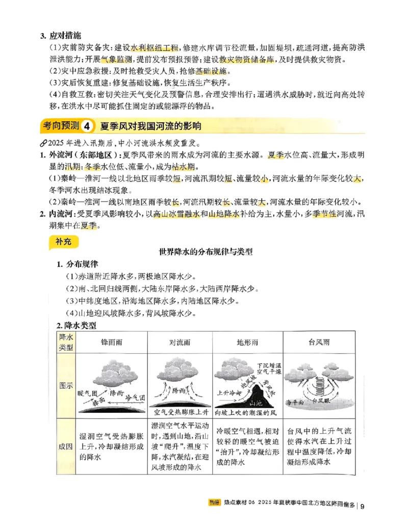 易蓓-会考时事热点考点集锦-地理_中考押题2026《中考押题》系列（9科全套实时更新中）_万唯2026版初中《万唯黑白卷》地生（辽宁）