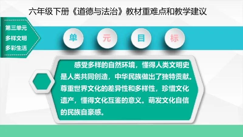 六年级下册道德与法治教材重难点和教学建议教材培训_A493小学道法_26新六年级道法下册（统编版）_教学计划
