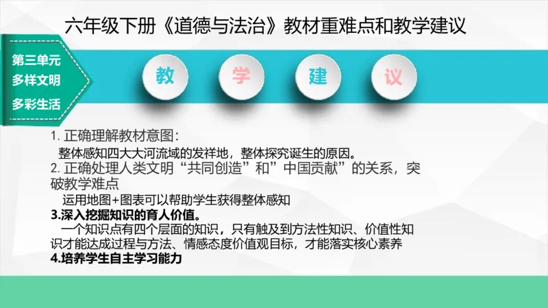 六年级下册道德与法治教材重难点和教学建议教材培训_A493小学道法_26新六年级道法下册（统编版）_教学计划