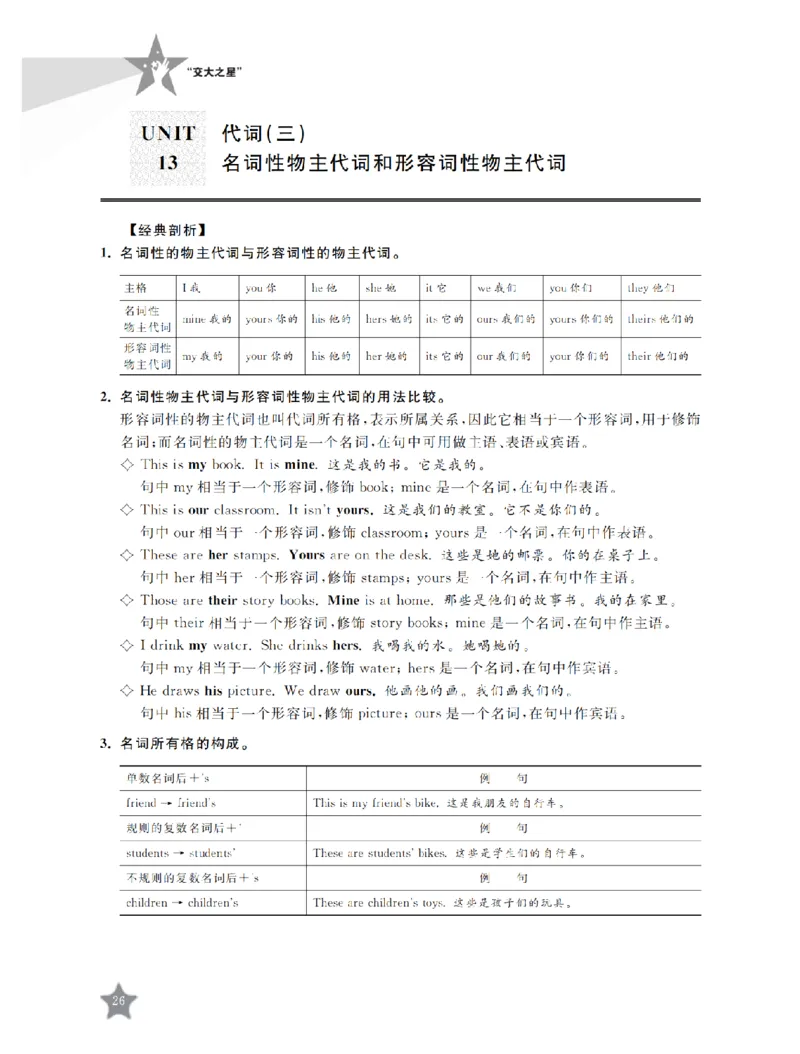 交大之星-小学英语重点攻关-语法篇_2026春小学教辅大合集_20-26春《交大之星》系列_交大之星-小学英语重点攻关