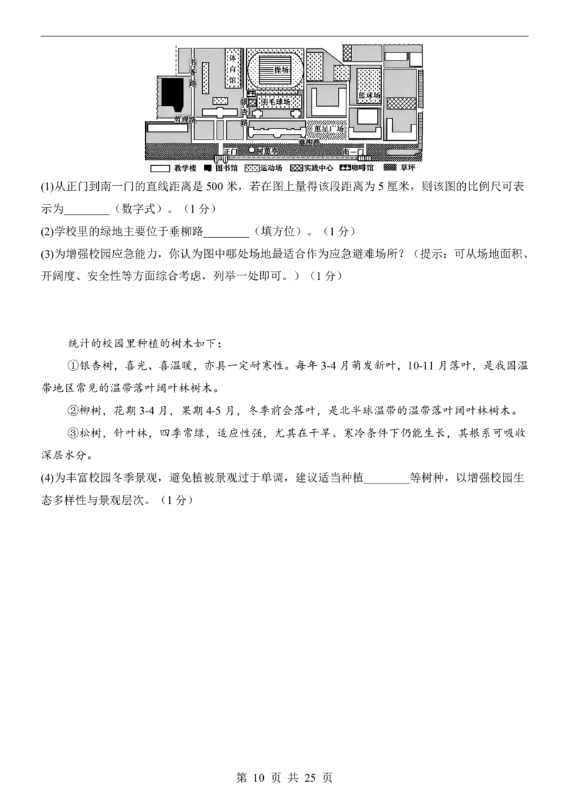 地理(江西卷)_中考押题2026《中考押题》系列（9科全套实时更新中）_2026版中考《考前押测卷》地区版（地生）_2026《地理中考&bull;考前押题卷》地区版