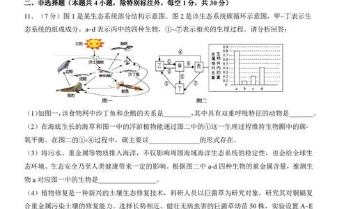 生物(湖北卷)_中考押题2026《中考押题》系列（9科全套实时更新中）_2026版中考《考前押测卷》地区版（地生）_2026《生物中考&bull;考前押题卷》地区版