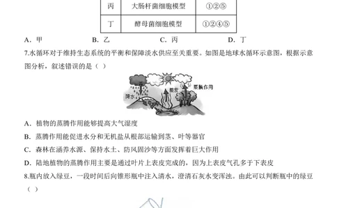 生物(广州卷)_中考押题2026《中考押题》系列（9科全套实时更新中）_2026版中考《考前押测卷》地区版（地生）_2026《生物中考&bull;考前押题卷》地区版