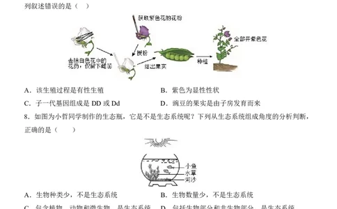 生物(山东卷)_中考押题2026《中考押题》系列（9科全套实时更新中）_2026版中考《考前押测卷》地区版（地生）_2026《生物中考&bull;考前预测卷》地区版