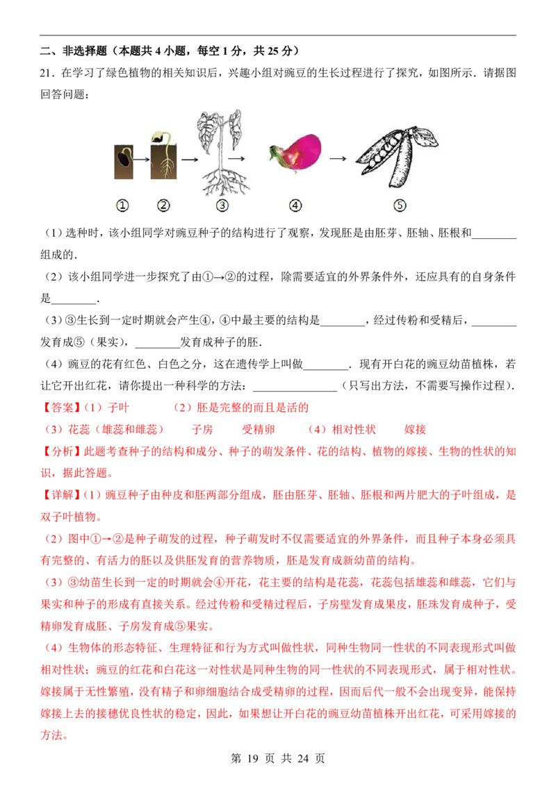 生物(深圳卷)_中考押题2026《中考押题》系列（9科全套实时更新中）_2026版中考《考前押测卷》地区版（地生）_2026《生物中考&bull;考前预测卷》地区版