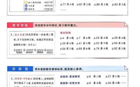 小学学霸作业本人教版四年级下册(正文1)_2026春人教数学《学霸作业本》_26春《小学学霸作业本》人教数学4下