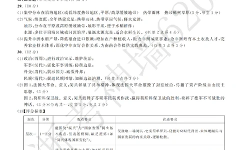 社会答案-2604浙共体仿真冲刺卷五_中考押题2026《中考押题》系列（9科全套实时更新中）_浙江2026版中考《浙江一模二模》多地区全套（浙江）_2604浙共体仿真冲刺卷五