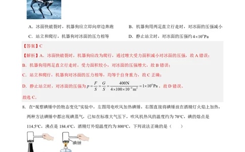 物理(山东卷)(全解全析)_中考押题2026《中考押题》系列（9科全套实时更新中）_2026版中考《金卷考前预测卷》全国多地区版（物理）_物理(山东卷)