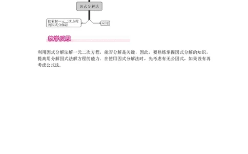 教案21.2.3因式分解法1_人教版数学九年级上册_版本二_九年级数学上册（人教版）_教学课件_课件选择2_第21章新版_21.2降次&mdash;&mdash;一元二次方程的解法