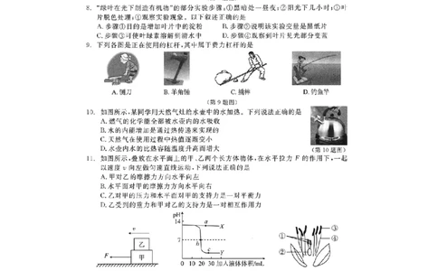 科学卷-2603宁波钱塘甬真1号&middot;潮卷_中考押题2026《中考押题》系列（9科全套实时更新中）_浙江2026版中考《浙江一模二模》多地区全套（浙江）_2603宁波钱塘甬真1号潮卷（全科）