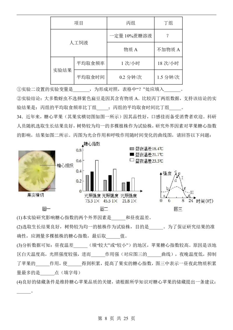 生物(广东卷)_中考押题2026《中考押题》系列（9科全套实时更新中）_2026版中考《考前押测卷》地区版（地生）_2026《生物中考&bull;考前押题卷》地区版
