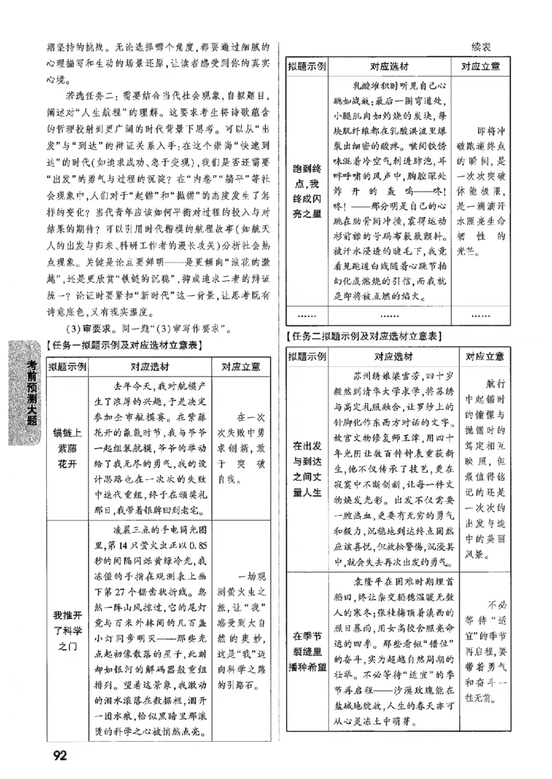 答案解析（含阅卷评分标准）_中考押题2026《中考押题》系列（9科全套实时更新中）_万唯2026版初中《万唯黑白卷》7科全套（辽宁）