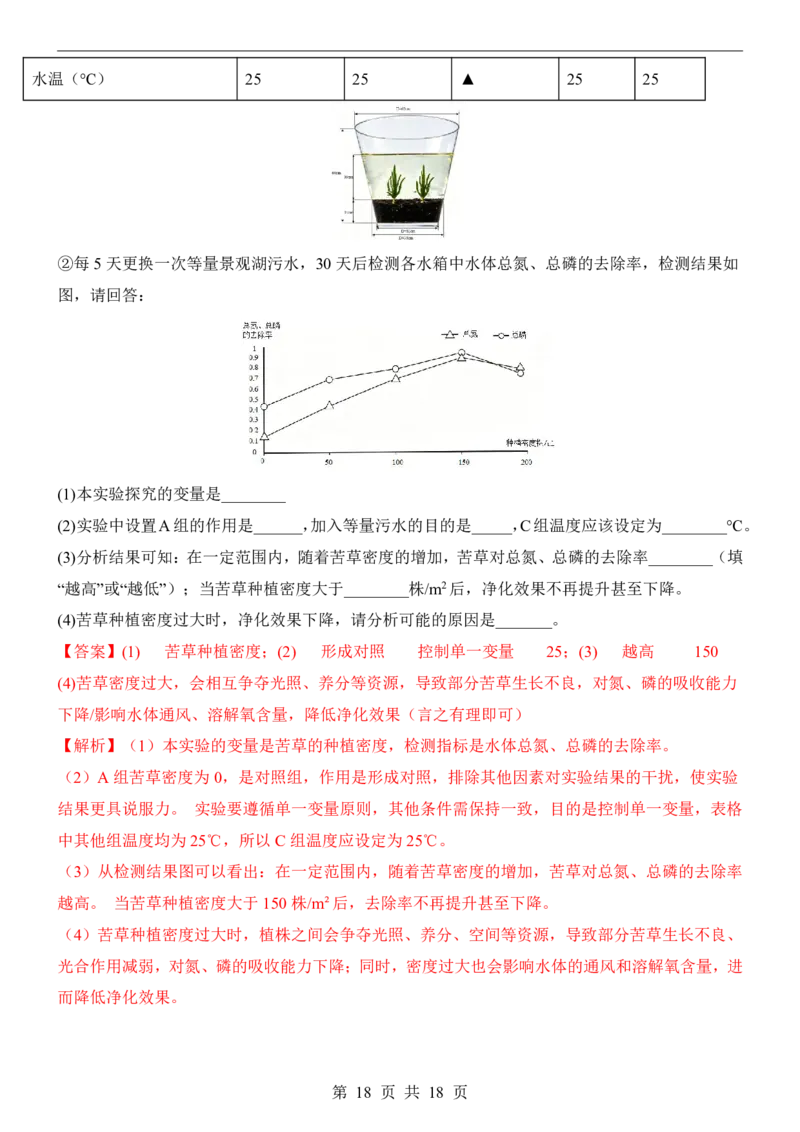 生物(广西卷)_中考押题2026《中考押题》系列（9科全套实时更新中）_2026版中考《考前押测卷》地区版（地生）_2026《生物中考&bull;考前押题卷》地区版
