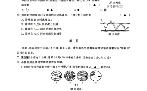 科学卷-2604浙共体仿真冲刺卷五_中考押题2026《中考押题》系列（9科全套实时更新中）_浙江2026版中考《浙江一模二模》多地区全套（浙江）_2604浙共体仿真冲刺卷五