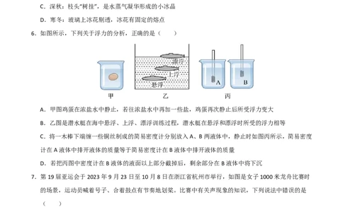 物理(西藏卷)(考试版)_中考押题2026《中考押题》系列（9科全套实时更新中）_2026版中考《金卷考前预测卷》全国多地区版（物理）_物理(西藏卷)(1)