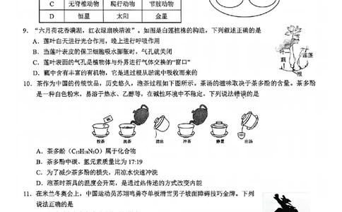 科学卷-2603浙里初中升学联考仿真卷（二）_中考押题2026《中考押题》系列（9科全套实时更新中）_浙江2026版中考《浙江一模二模》多地区全套（浙江）