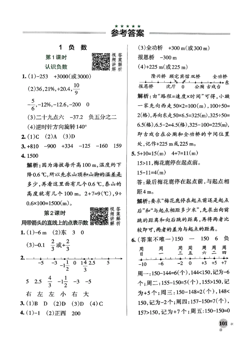 小学学霸作业本人教版六年级下册(参考答案)_2026春小学教辅大合集_18-26春《pass绿卡图书》小学学霸系列_《小学学霸作业本》_数学《小学学霸作业本》人教26春