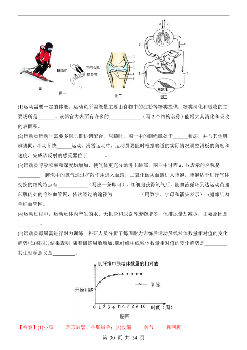 生物(山东卷)_中考押题2026《中考押题》系列（9科全套实时更新中）_2026版中考《考前押测卷》地区版（地生）_2026《生物中考&bull;考前押题卷》地区版