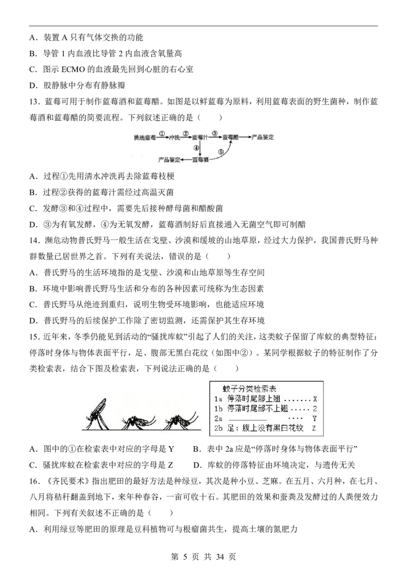 生物(山东卷)_中考押题2026《中考押题》系列（9科全套实时更新中）_2026版中考《考前押测卷》地区版（地生）_2026《生物中考&bull;考前押题卷》地区版