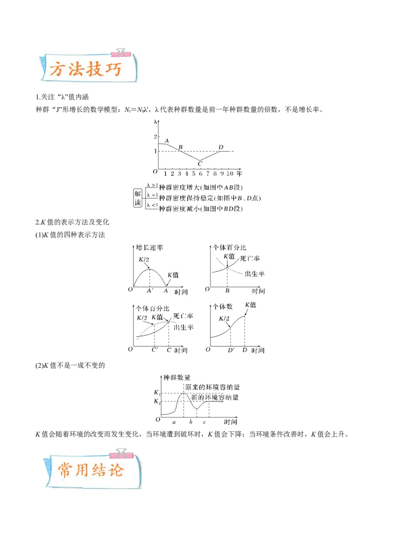 考向21种群及其动态-备战2023年高考生物一轮复习考点微专题（全国通用）（解析版）_通用版（老高考）复习资料_2023年复习资料_一轮复习