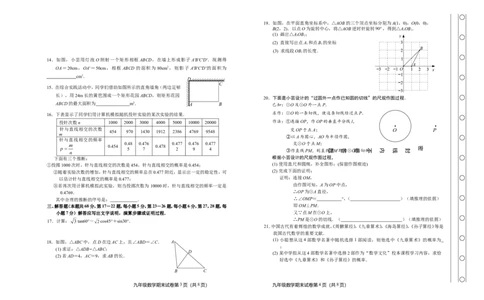 燕山_人教版数学九年级上册_版本一_人教版数学九年级上册（RJ）--7期中、期末、月考、中考真题_人教版数学九年级上册（RJ）--7期中、期末、月考、中考真题_期中、期末、月考真题