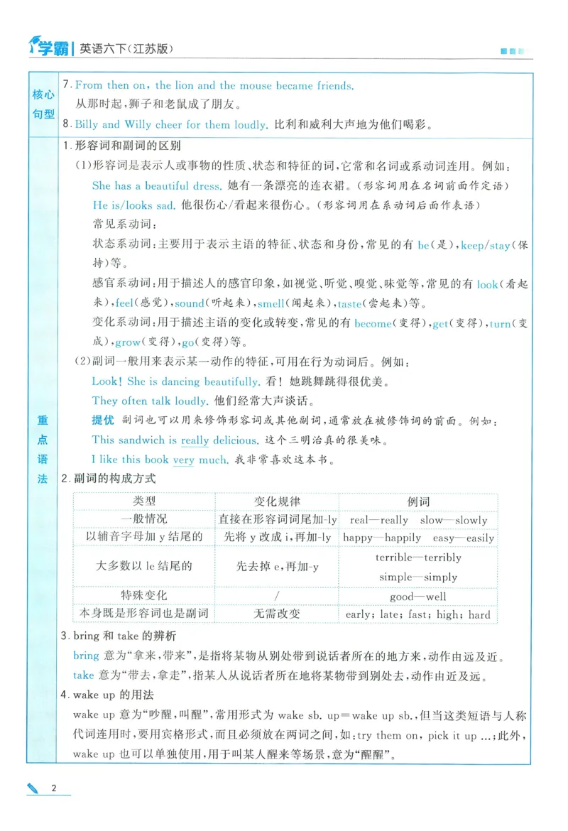 江苏英语6下_2026春季学期_26春五星学霸_26春译林版英语《五星学霸》_六下