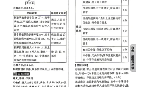 道法-26云南黑白卷-白卷答案-6_2026中考押题卷合集_2026中考黑白卷合集_2026版初中《万唯黑白卷》7科全套（云南）_2026《万唯中考&bull;云南黑白卷》道法