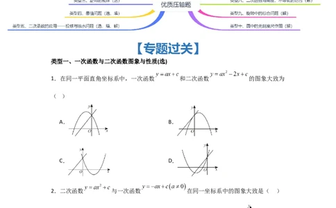 期中考前满分冲刺之优质压轴题（学生版）（人教版2024新教材）_人教版数学九年级上册_版本二_九年级数学上册（人教版）_基础中等题型过关专练-U343_2026版