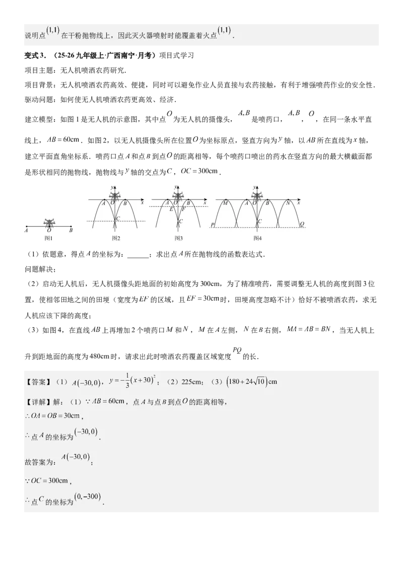 期末培优：二次函数20种高频考点专项训练（解析版）_人教版数学九年级上册_版本二_九年级数学上册（人教版）_期中期末
