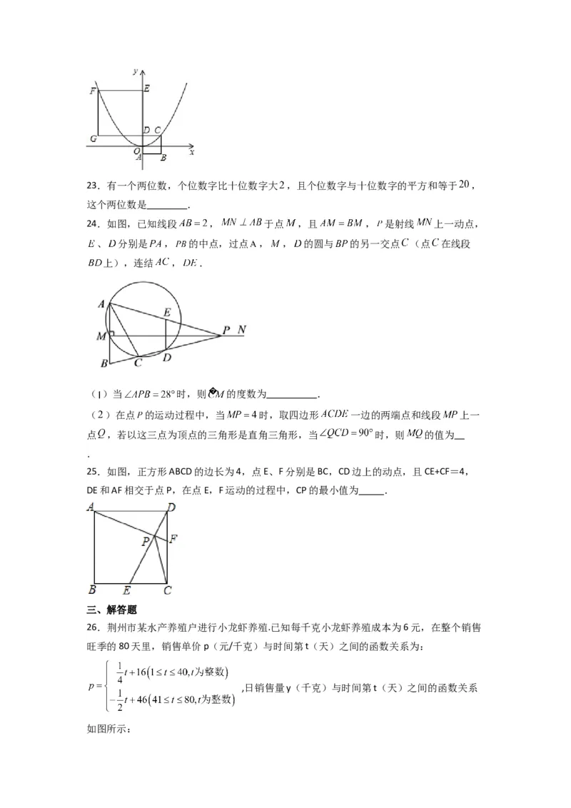 期中测试压轴题考点训练（21-24章）（学生版）（人教版）_人教版数学九年级上册_版本二_九年级数学上册（人教版）_压轴题攻略-V9_2024版
