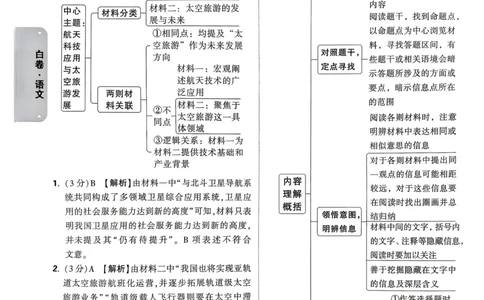 语文白卷答案_中考押题2026《中考押题》系列（9科全套实时更新中）_万唯2026版初中《万唯黑白卷》7科全套（武汉）_语文