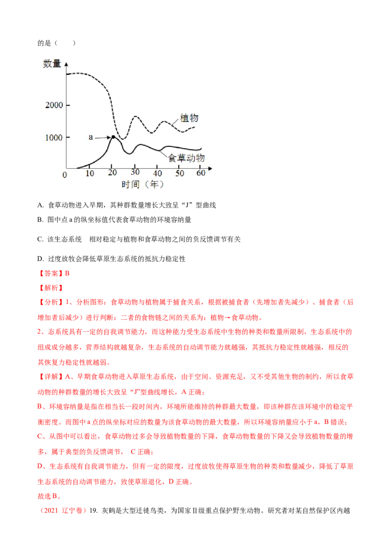 解密15种群与群落（讲义)（教师版）_新高考复习资料_2023年新高考复习资料_二轮复习_高频考点解密2023年高考生物二轮复习讲义+分层训练（全国通用）288808838