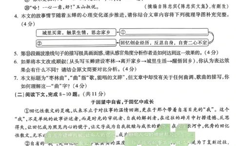 语文白卷_中考押题2026《中考押题》系列（9科全套实时更新中）_万唯2026版初中《万唯黑白卷》7科全套（河南）